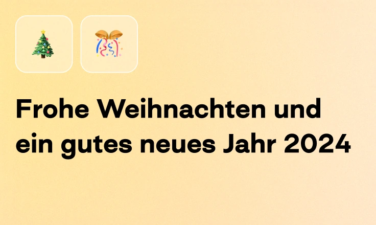 Frohe Weihnachten und ein gutes neues Jahr 2024 Frohe Weihnachten und ein gutes neues Jahr 2024